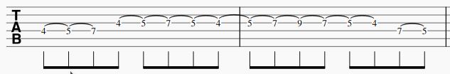 Travail du legato 5 mix 2 cordes simple II