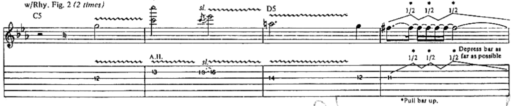 Analyse de morceau : "Crushing day" de Joe SATRIANI 11 theme 01