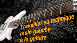 La gamme majeure sur une corde : jouer horizontal 1 La gamme majeure sur une corde : jouer horizontal