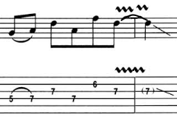 Sultans Of swing 2/3 : les remplissages couplets 1, 2 et premier refrain 10 fill 1 4