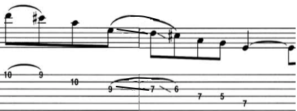 Sultans Of swing 2/3 : les remplissages couplets 1, 2 et premier refrain 14 fill 1 7