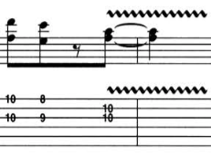 Sultans Of swing 2/3 : les remplissages couplets 1, 2 et premier refrain 16 fill 1 9