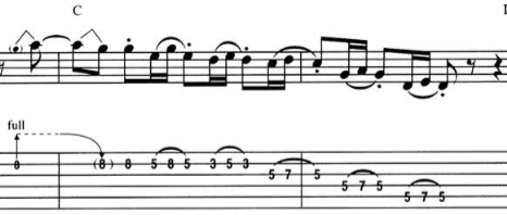 Sultans of swing : deuxième solo 3 solo II plan 02