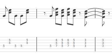 Sultans Of swing 2/3 : les remplissages couplets 1, 2 et premier refrain 9 image 11