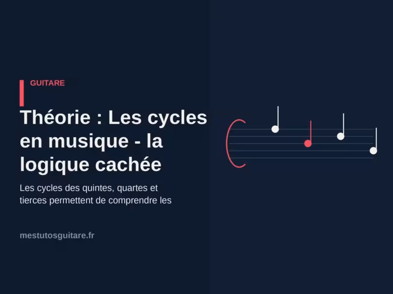 Théorie : Les cycles en musique – la logique cachée derrière tous vos enchaînements d&rsquo;accords