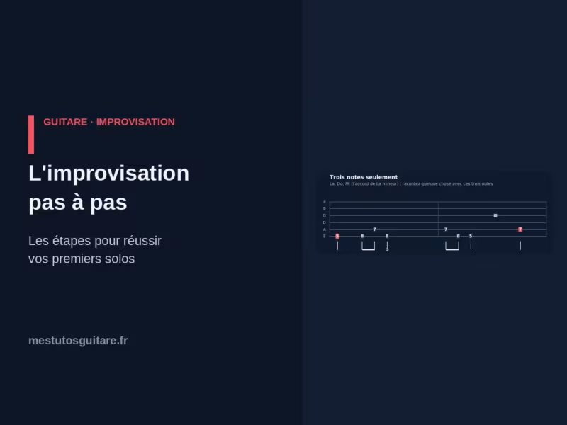 L’improvisation : les étapes pour réussir