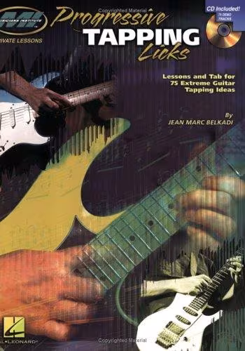 Couverture — Progressive Tapping Licks : 75 idées de tapping pour aller plus loin