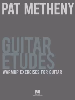 Couverture — Pat Metheny Guitar Etudes : 14 exercices d'échauffement signés Pat Metheny