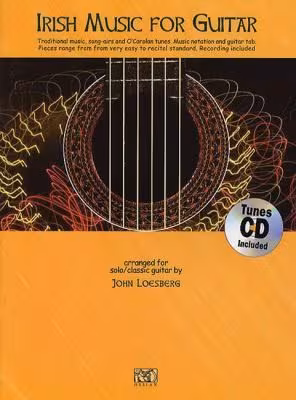 Couverture — Irish Music for Guitar : les compositions de Turlough O'Carolan adaptées à la guitare