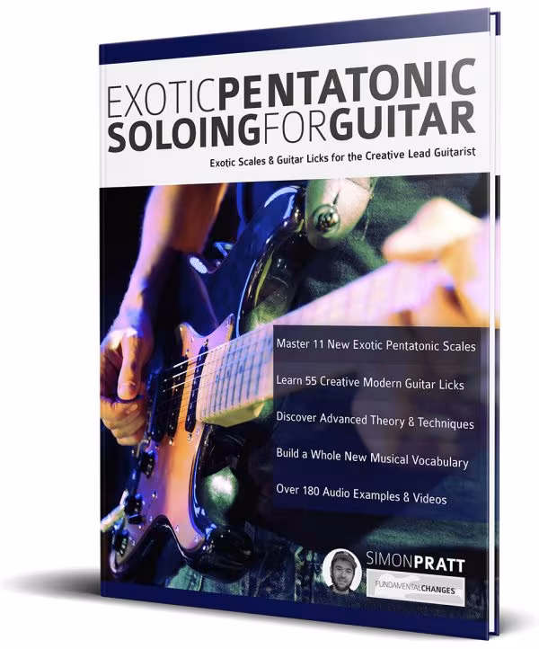 Couverture — Exotic Pentatonic Soloing for Guitar
