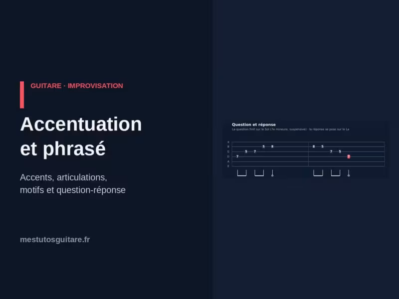 L&rsquo;improvisation : 6 – accentuation et phrasé