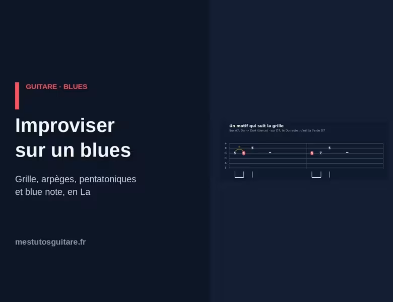 Improviser sur un blues