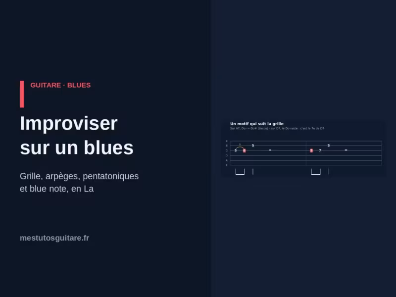 Improviser sur un blues