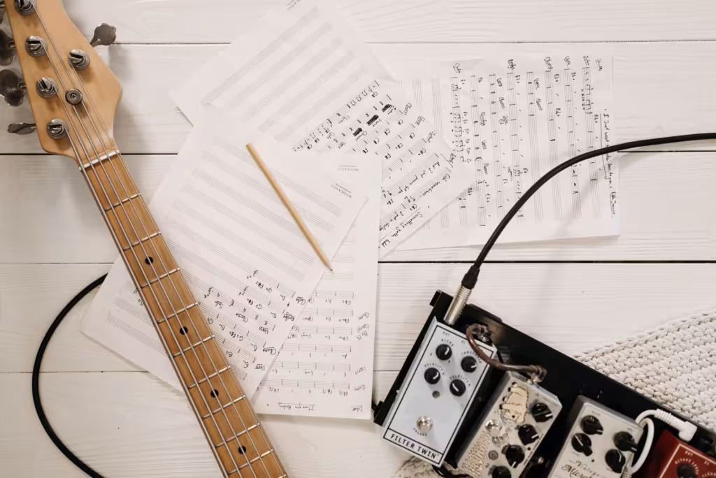 Pédale d'overdrive pour guitare