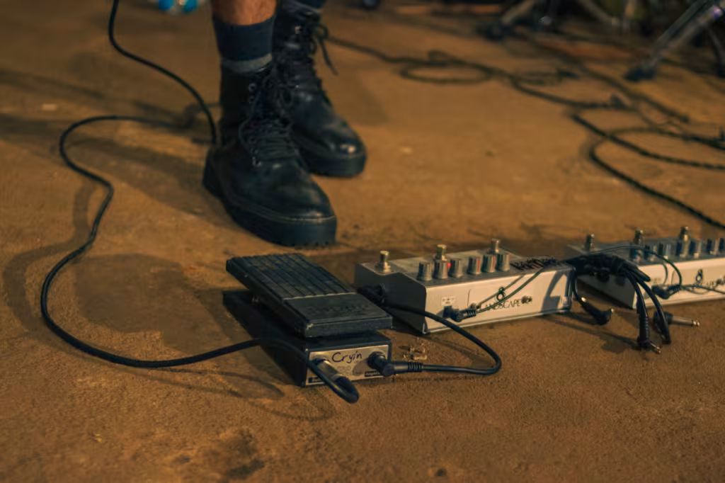 Pédale wah-wah pour guitare
