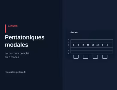 Les pentatoniques modales à la guitare : le guide complet